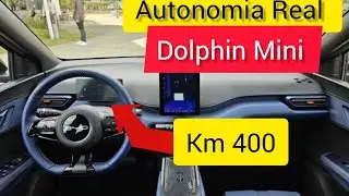BYD Dolphin Mini: D&aacute; pra rodar o dia todo com uma carga? Teste REAL na rua!