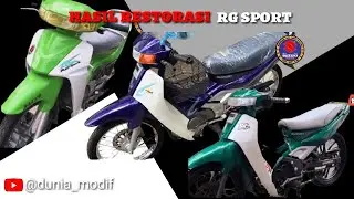 Full review motor RG sport hasil restorasi atok