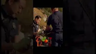 Улетели на батуте как на воздушном шаре!?!? #911 #newyear #series