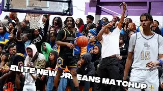 Students Sections Take BTA to a New Level 😭😭😂 || #28 Warren Easton vs. #8 Kennedy