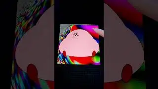 Fat Kirby cute #short #Fatkirby #kirby #plushies #art #satisfying #requestedvideo #sub