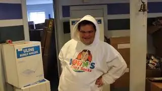 John Introduces the John's Crazy Socks Hoodie