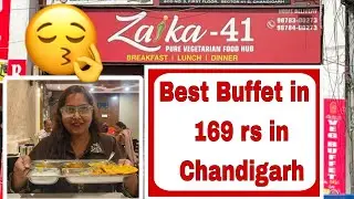 14+ items, Best buffet in 169 rs in Chandigarh#foodblogger  #food #buffet #foodie 