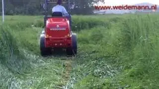 Weidemann kniklader met balken / grasmaaier