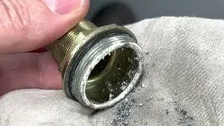 How to Disassemble and Repair the Pressure Regulator Knob on a Husky Air Scout Air Compressor