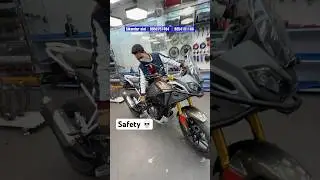 Safety modification 👍 ￼#shorts #ytshorts #ride #viral #bike