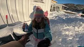 En härlig vinter dag