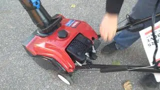 Toro zr 518 snow blower start up professionally
