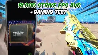 Blood Strike Gaming Test on Helio G100! Advan X1/Infinix Note 50