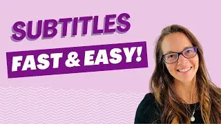 How to Create Subtitles Free & Fast! (txt, pdf, srt, vtt, csv, docx files etc!)