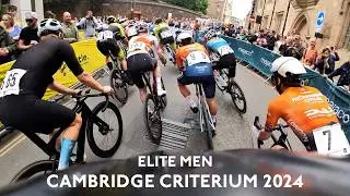 Cambridge Criterium 2024 - Elite Men - Helmet Cam