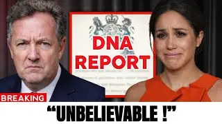 1 MIN AGO! Piers Morgan LEAKS DNA Truth That Meghan Markle Tried Desperately To HIDE.