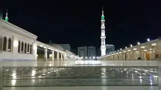 أذان الفجر الأول بتبحيرات حجازية للمؤذن أسامة الأخضر من المسجد النبوي الثلاثاء 10 رجب 1439