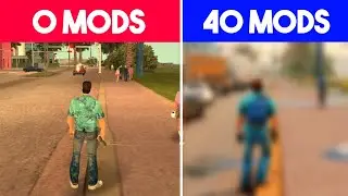 I INSTALLED *40 MODS* 😱 IN GTA VICE CITY