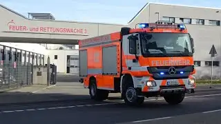[🚨 Test/Übungsbetrieb und Alarmeinsatz] 📟 GTLF 5 BF Frankfurt a.M. FW 3