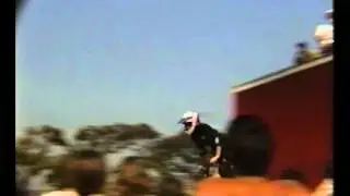 Ollie Matthews - Run 1 - Backyard Jam 1992 BMX Vert Comp - Hastings UK