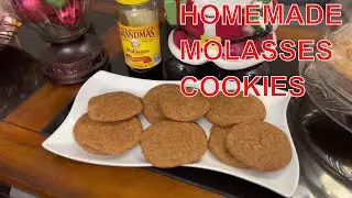 Old Fashioned Soft Molasses Cookies Recipe