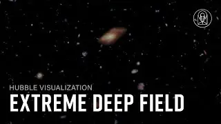 Flight Through the Hubble eXtreme Deep Field