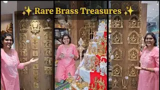 ✨ Stunning Brass Treasures: Lamps 💡, Wall Plates 🏺 & Idols 🙏 Collection Tour