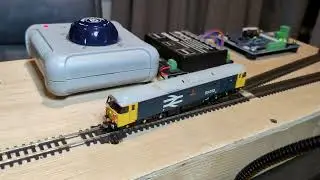 Dapol Class 50 DCC Sound Demo with ESU LokSound 5 Decoder & Legomanbiffo Project (N GAUGE)