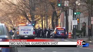 1 in custody after National Guardsmen shot near White House