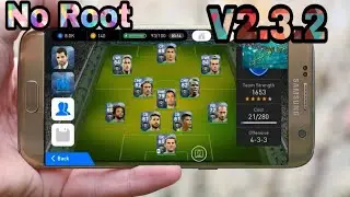 PES 2018 Mobile V2.3.2 Mod/Hack Android 20 Black Ball Players Pre Added 1000% working to get legends
