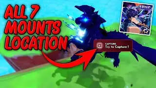 ALL 7 WILD MOUNTS SPAWN LOCATION + MAP! | Arise Crossover