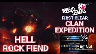 HELL ROCK FIEND FIRST CLEAR | CLAN EXPEDITION | MIR4 TUTORIAL (TAGALOG)