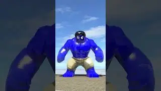 Unbelievable Transformation: Wolverine BEASTS into Blue Hulk! 💥