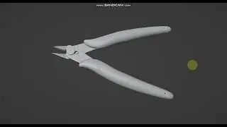 CR-Scan Raptor. Scan of plastic pliers