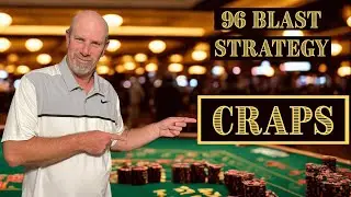 💲First Time Showing $96 Blast Craps Strategy🎲