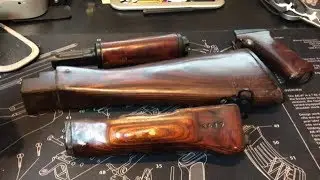 Russian AKM IZHMASH Red Wood Set AK-47 Рожок автомата Калашникова