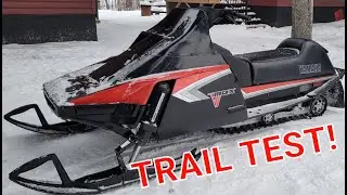 1983 Yamaha Vmax 540 Trail Ride**TRAIL CLUTCH TEST**