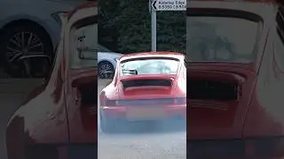 Classic Porsche 911 LOUD Air Cooled Flat-6 Engine Sound #shorts #classiccars