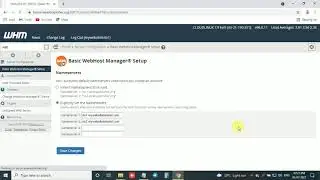 How To Set NameServer On WHM Reseller Hosting