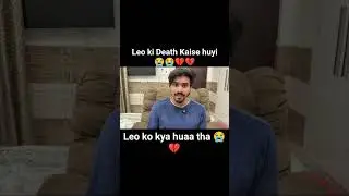Leo Ki Death Kaise huyi Anant Rastogi #leo #anantrastogi #youtubeshorts #viralvideo #doglove