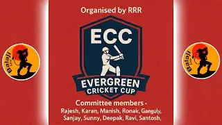 Organised by RRR, ECC EVERGREEN CRICKET CUP LEAGUE 2026 PART 2