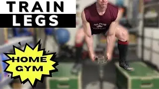 How to Train Legs in a Home Gym | Bent Steel Loading PIN Review | Dad's Home Gym