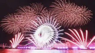 London Eye Fireworks 2025 A Dazzling of Display