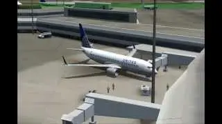 UNITED Airlines Boeing 737-800 SFO-SAN (FS2004)