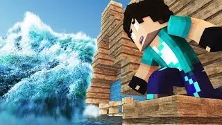 Minecraft: UM TSUNAMI! #02 (O SONHO)