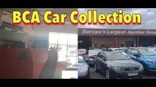 Picking Up A Car At BCA Peterborough