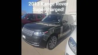 2013 Land Rover Range Rover Supercharged #automobile #landrover