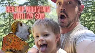 Kid Friendly Rockhounding Red Top Mountain