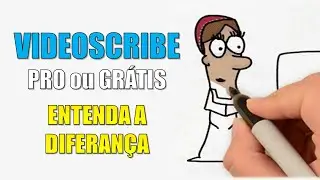 VIDEOSCRIBE - Diferen&ccedil;a entre Licen&ccedil;a PRO e Licen&ccedil;a Gr&aacute;tis de 7 dias
