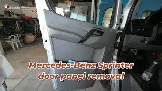 Mercedes-Benz Sprinter (2006&ndash;2018 )  door panel removal