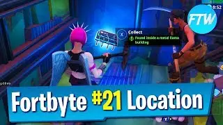 Fortbyte #21 Location (Found Inside A Metal Llama Building)