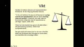 Historisk källhantering del 2: den vidgade källkritiken