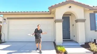 Hollister California new construction model tour. KB Homes builder. Plan 1805 model (2023 tour)