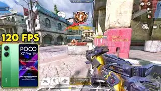 POCO X7 PRO 🔥 120FPS CODM MULTIPLAYER GAMEPLAY TEST + Graphics Settings